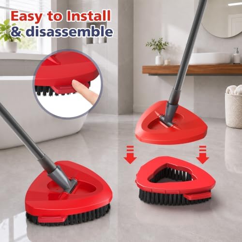 Spin Mop Scrub Brush Head for O Ceda EasyWring 1-Tank System - Image 7