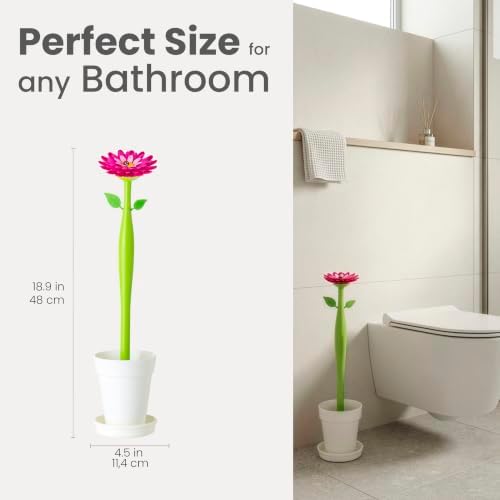 Vigar Flower Power Toilet Brush - Image 3