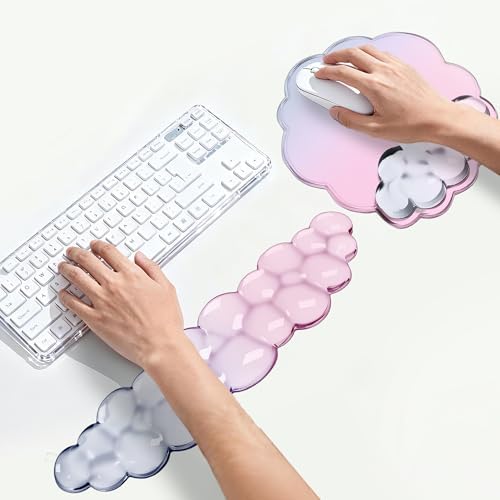 Cloud Wrist Rest Gel Set — Ergonomic Cloud Wrist Rest Keyboard and Mouse Pad by Calendar2025-2026