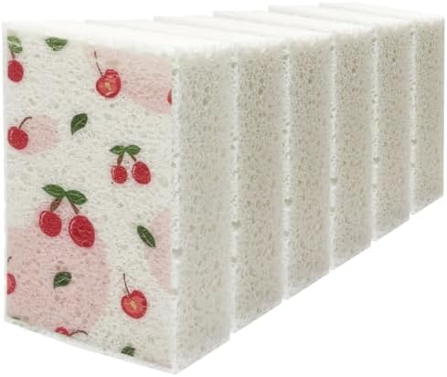 Scratch Scrub Sponge, 6 by Mainlyrunmakeupsuppliers