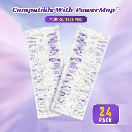 24 Pack Disposable Mop Pads for Power Mop™ Multi-Surface Mop - Image 2