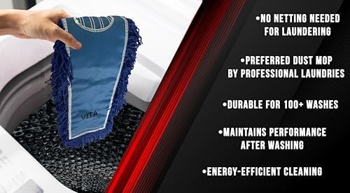 Ultimate Dust Mop Kit: Industrial-Grade Performance, Heavy-Duty Frame, - Image 4