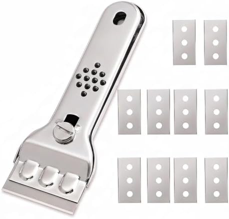 Stainless Steel Razor Blade Scraper by Unknown