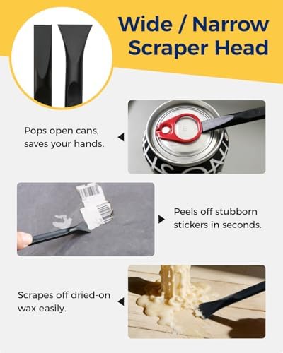 12Pcs Plastic Scraper Tool, Crevice Cleaning Tool, Non-Scratch Car Detailing - Image 5