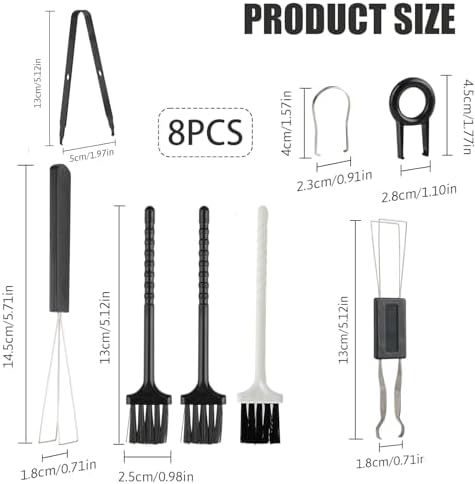 8 Piece Keyboard Keycap Remover, Switch Puller Set - Image 2