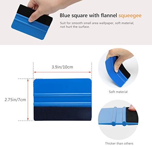 Luxiv Car Window Tint Application Tool Kit, 9P Glass Film Installing Tool - Image 4