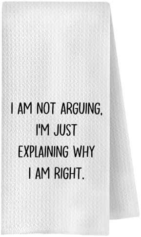 Funny Sarcastic Kitchen Towels, Sarcastic Gifts by Unknown