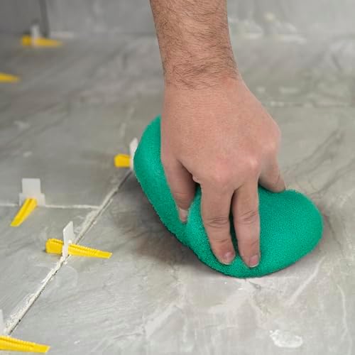 QEP 70020-18 Epoxy Grout Sponge 7" x 5" x 2-1/2" Teal Color - Image 2