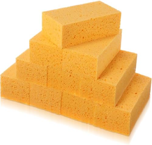 Mimorou 10 Pcs Large Cellulose Sponges Bulk by Mimorou