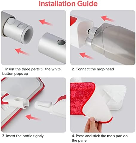 Microfiber Spray Mop for Laminate Floor Cleaning - Image 6