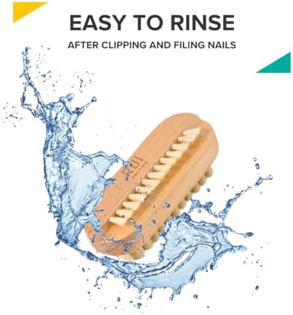 Rui Smiths Rui Smiths Nail Cleaning Brush 2-Sided Bristles - Image 3
