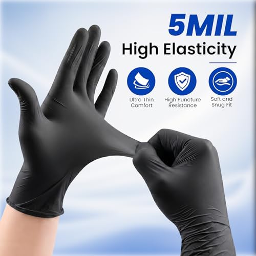 Nitrile Disposable Gloves 5 Mil, 100 Cout - Image 4