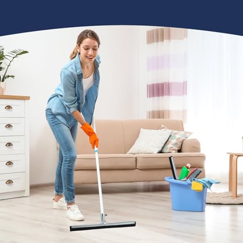 Lasnten 4 Pcs Double Foam Floor Squeegee - Image 2