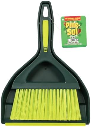 Pine-Sol Mini Dustpan and Brush Set | Nesting Snap-On Design | Portable by Pine-Sol
