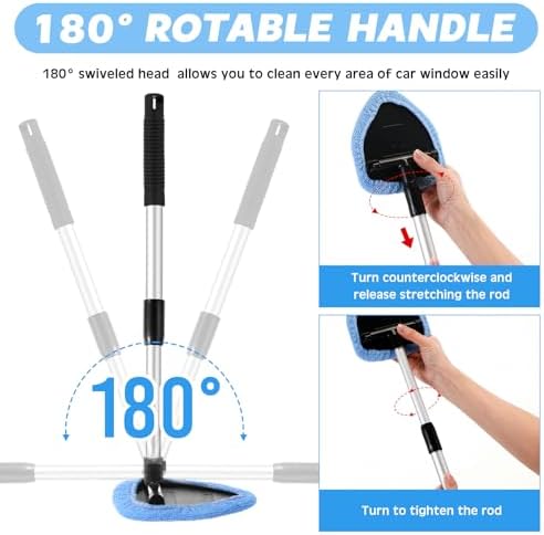 Potchen 8pcs Car Windshield Cleaner Tool - Image 2