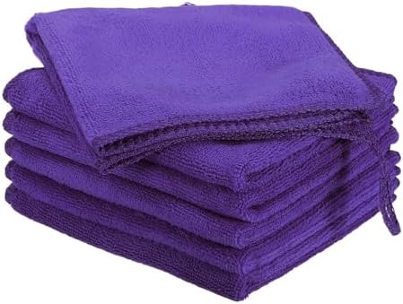 HARFINGTON 6 Pack Microfiber Cleaning Cloth by HARFINGTON
