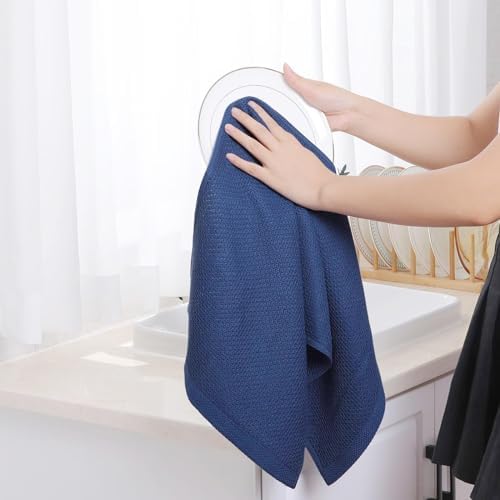 Homaxy 100% Cotton Waffle Weave Kitchen Dish Towels 12-Pack - Image 4
