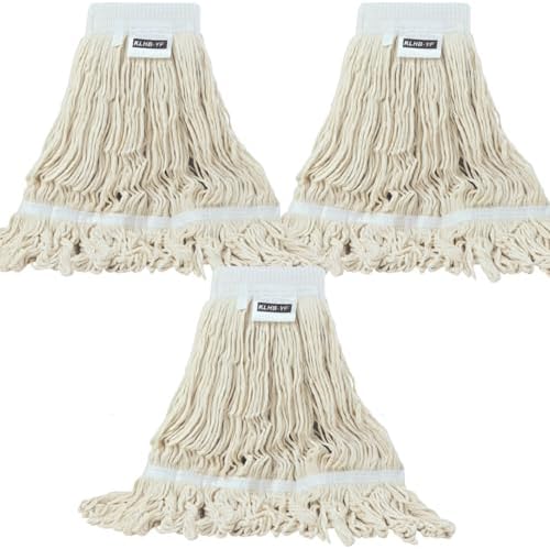Heavy Duty Wet Industrial Cleaning Mop Head – Mop Head Replacement Perfect by KLHB-YF