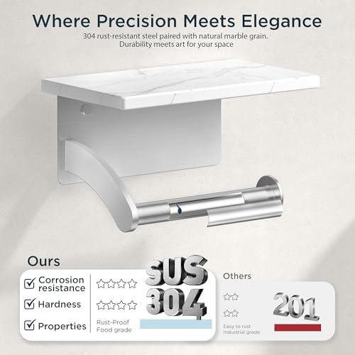 FORIOUS Toilet Paper Holder - Image 4