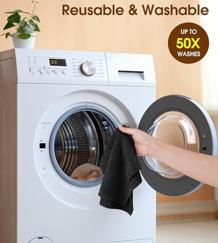 KitchLife Microfiber Cleaning Cloth Roll, 100 Pack - Image 7