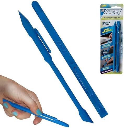 Scrigit Scraper No-Scratch Plastic Scraper Tool, 2 Pack by Scrigit