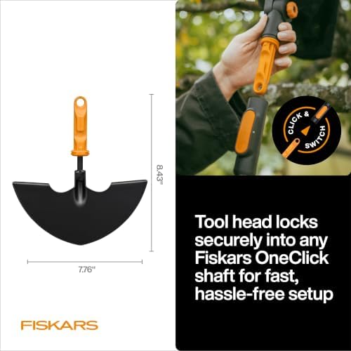 Fiskars OneClick Space-Saving Lawn Edger Head - Image 6