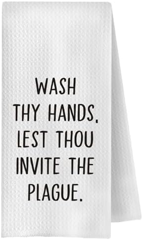 Funny Bathroom Hand Towels, Sarcastic Gifts by Unknown