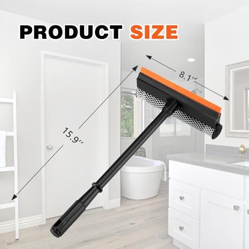 2 in1 Window Squeegee for Car, Window Cleaner - Image 5