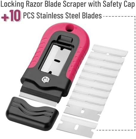 Bates- Razor Blade Scraper, Locking Razor Scraper Set - Image 2