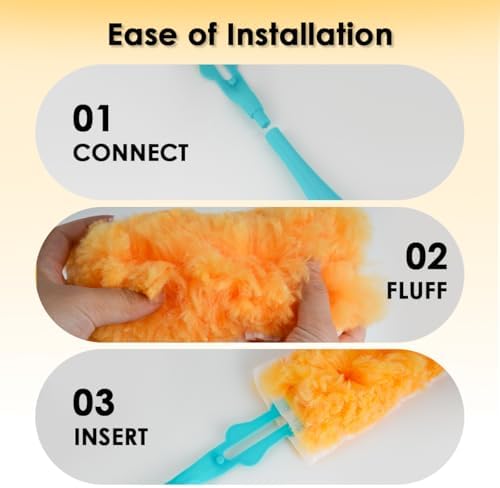 20 Count Compatible with Swiffer Heavy Duty Duster Refills, Unscented 360° - Image 5