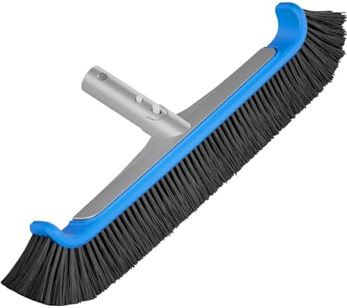 TidyMister Pool Brush 17.5'' Heavy Duty Swimming Pool Brushes by TidyMister
