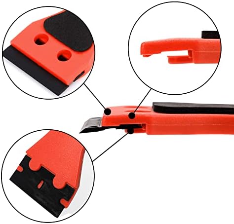 EHDIS 2pcs Plastic Razor Scraper 6-inch Long Handle Adhesive Remover Tool - Image 5