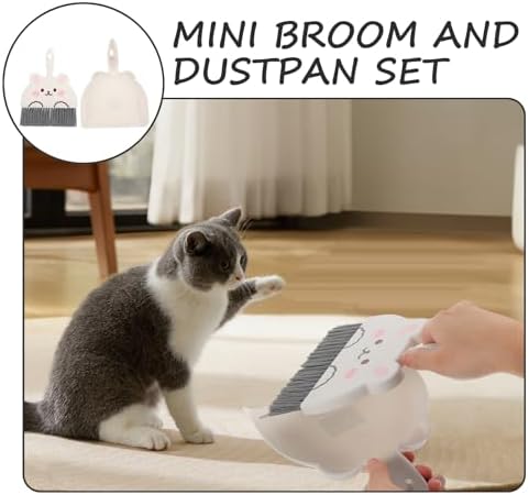 VOSAREA Mini Dustpan and Brush Set - Image 4
