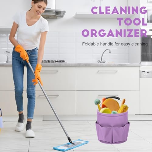 Cleaning Caddy for Cleaning Supplies, 17L Cleaning Supply Caddy - Image 4