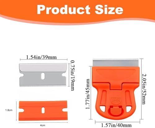 3 Pack Razor Blade Scraper Scraper Tool - Image 2