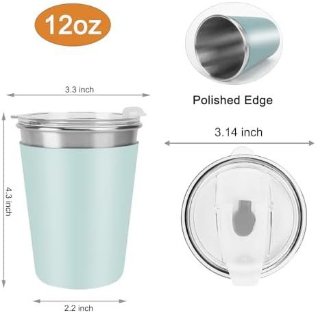 6 Pack Stainless Steel Kids Cups - Image 3