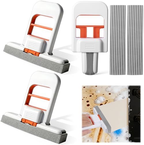 Juome 3Pcs Mini Foldable Desktop Mop by Juome