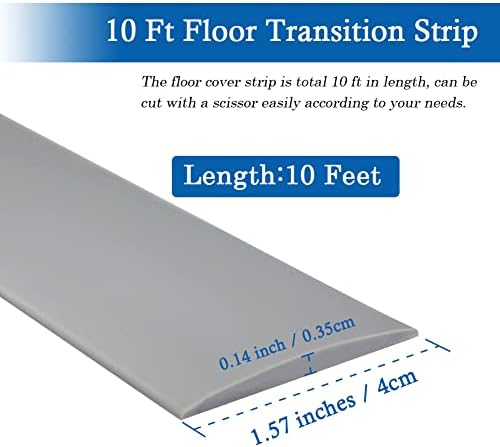 FONUNO Vinyl Floor Transition Strip Self Adhesive Threshold Strip - Image 6