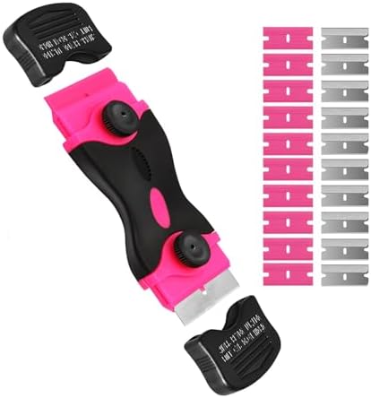 Razor Blade Scraper, Double Edged Razorblade Scraping Tool by Viadom