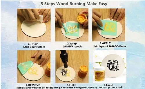 JAJADO 3 Jars Wood Burning Paste - Image 5