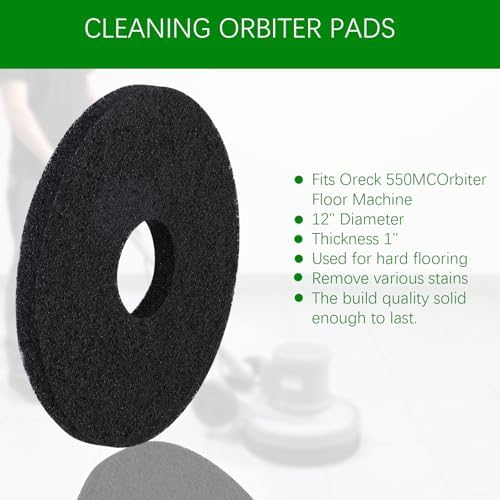 12" Scrubbing Disc for Oreck ORB550MC Orbiter Floor Machine, Commercial Black - Image 5