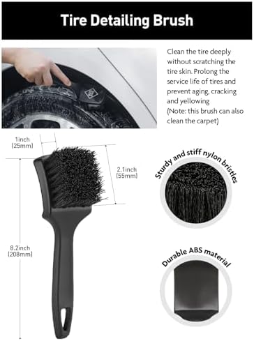 Fantasticlean 6PCS Car Wheel Brush Kit - Image 4
