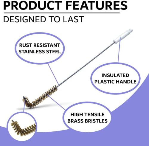 Deep Fryer Cleaning Brush – L-Shaped High-Temp Commercial Kitchen Tool - Image 2