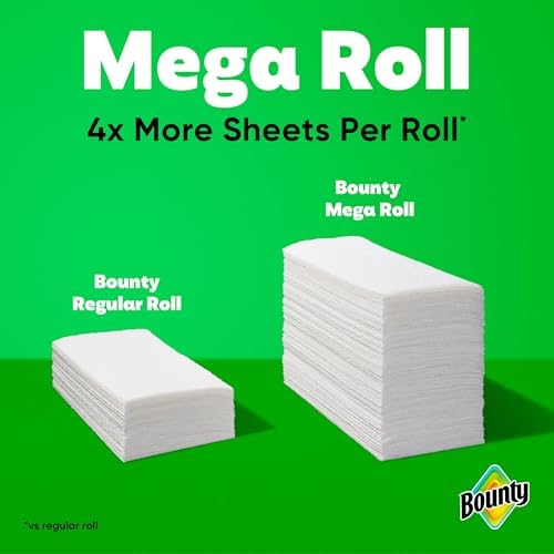 Bounty Select-A-Size Paper Towels, 6 Mega Rolls = 24 Regular Rolls - Image 4