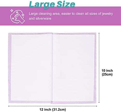 CATIFLIN 3 Pack Silver Polishing Cloth - Image 4