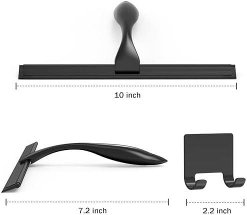 All-Purpose Stainless Steel Shower Squeegee - Image 2