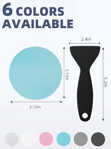 Secopad 24PCS Round Non Slip Bathtub Stickers - Image 2