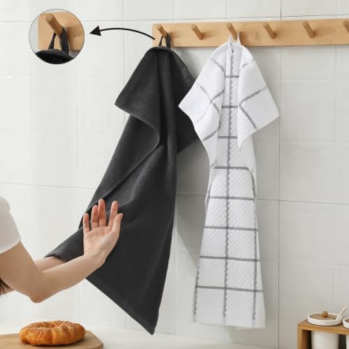 100% Cotton Kitchen Dish Towels, 6 Pack - Image 4