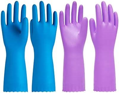 PACIFIC PPE 2 Pairs Cleaning Gloves, Cotton Liner by PACIFICPPE