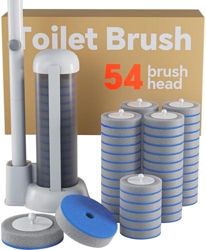 Disposable Toilet Brush Set by POPMOP